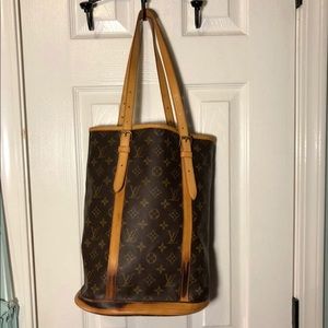 Louis Vuitton bucket bag authentic